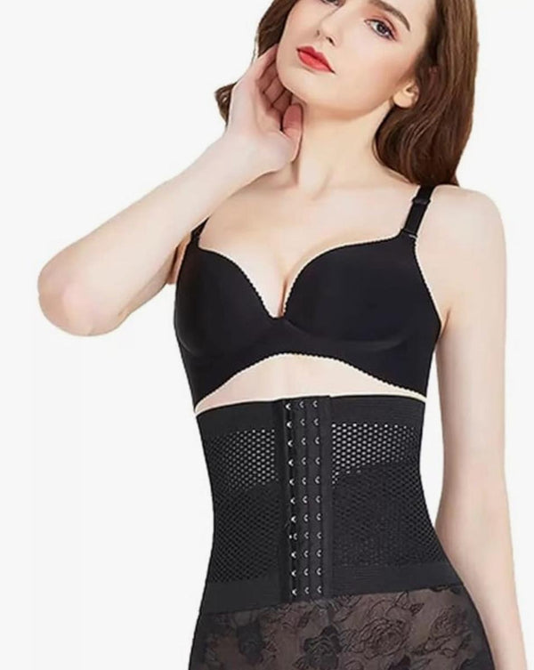 Waist Trainer Belt for Women (Black)