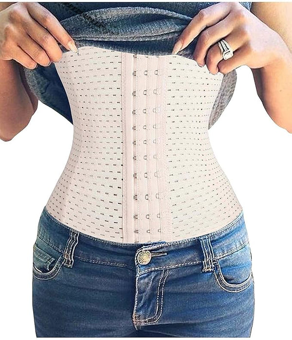 Waist Trainer Belt for Women (Beige)